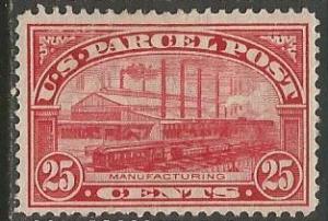 U.S. Scott #Q9 25-Cent Parcel Post Stamp - Mint Single