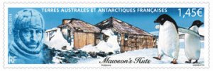 FSAT Scott #476 Mawsons Huts MNH