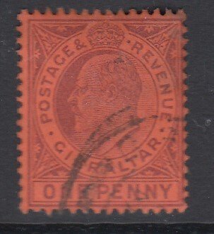 GIBRALTAR, Scott 50, used