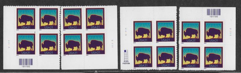 UNITED STATES SC# 3468 MATCHED SET PL# B/4 VF/MNH