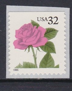 2492 Pink Rose MNH