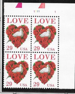 #2814C MNH Plate Block
