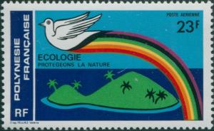 French Polynesia 1978 Sc#C165,SG279 23f Nature Protection MLH