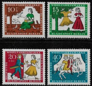 Germany: Berlin #9NB33-6 MNH Set - Cinderella