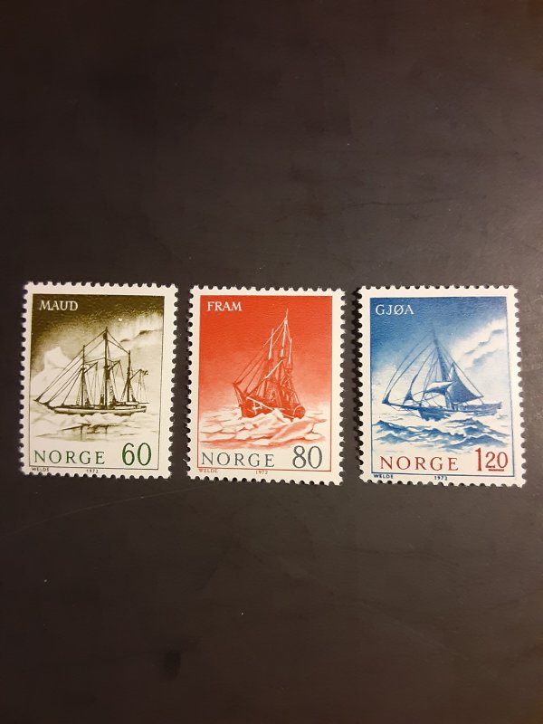 *Norway #596-598                   MNH