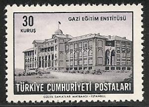 TURKEY 1573 MNH 1963 30K Pictorial Definitive