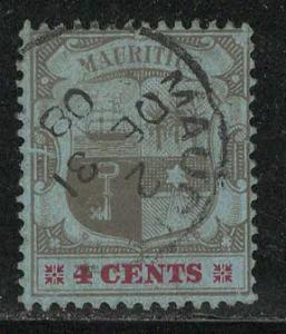 Mauritius Scott # 131, used