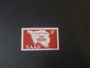 Germany SAAR 1948 Sc 201 MNH