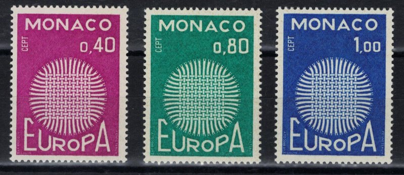 MONACO 1970 - complete sets MNH (11 scans)