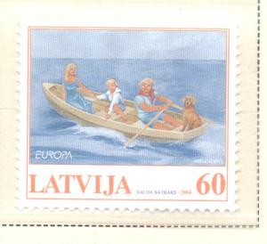 Latvia Sc 594 2004 Europa stamp mint NH
