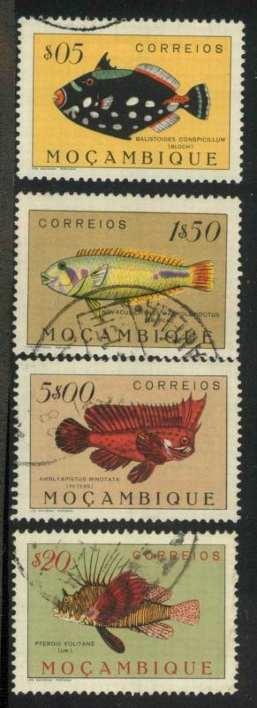 Mozambique 332, 340, 347, 353 Used VF