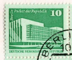 GERMANY DDR #2072 , USED BLOCK OF 4 STAMPS - 1980 - DDR065