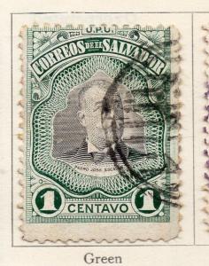 Salvador 1908 Early Issue Fine Used 1c. 298230
