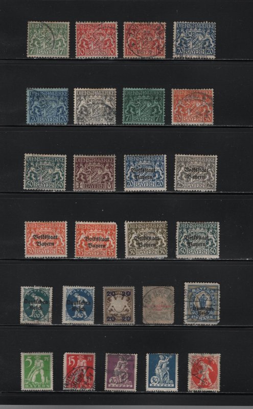 Bavaria- Lot 539. Used.