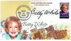 SC 5976, 25-133, 2025, Betty White, Event Cover, Pictorial Postmark, Actress,