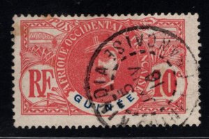 French Guinea Scott 37 Used General Faidherbe stamp