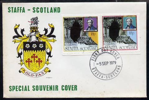 Staffa 1979 Mendelssohn\'s Visit cover #3 bearing 2 x 18p...