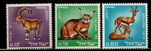 ISRAEL Scott 358-360  MNH**  stamp  set