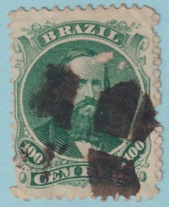 BRAZIL 58  USED - INTERESTING CANCEL - VERY FINE! - LBK