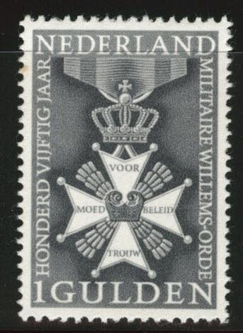 Netherlands Scott 435 MH* 1965 Military medal