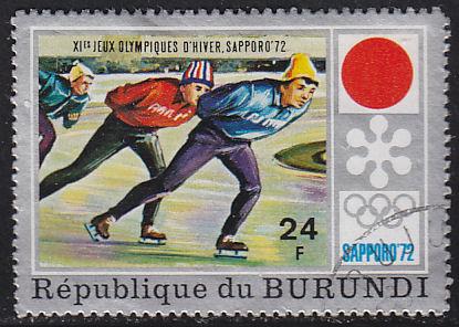 Burundi 390 XI Winter Olympic Games, Sapporo 1972