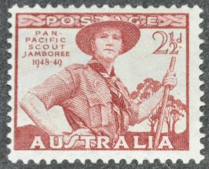 DYNAMITE Stamps: Australia Scott #216  MINT hr