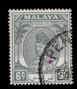 MALAYA  Perlis  Scott 11 Used