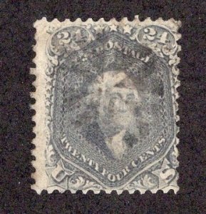 US #78b Twenty-five Cent Washigton AVG/U  ~jm-1615