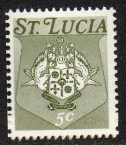 St. Lucia Sc #334 Mint Hinged