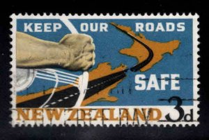 New Zealand Scott 365 Used Road Safety stamp