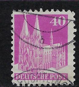 Germany AM Post Scott # 651, used