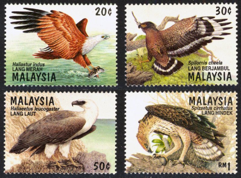 Malaysia 1996 Scott #582-585 Mint Never Hinged