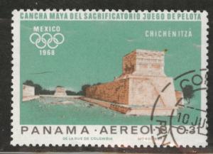 Panama  Scott 477E Used CTO 1968 Olympic stamp