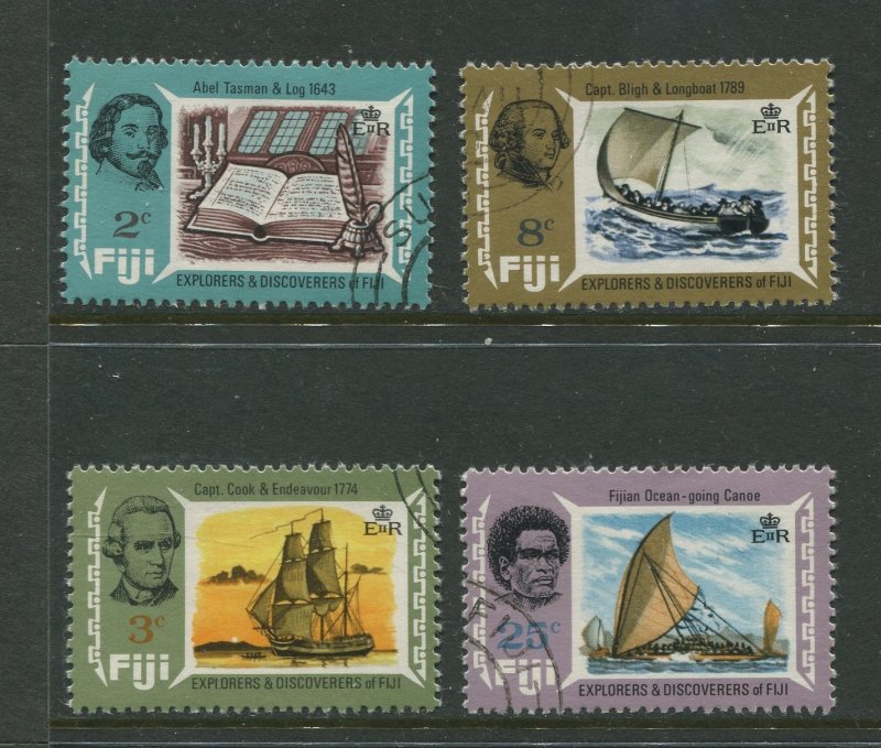 STAMP STATION PERTH Fiji #293-296 General Issue 1970 - VFU CV$4.00