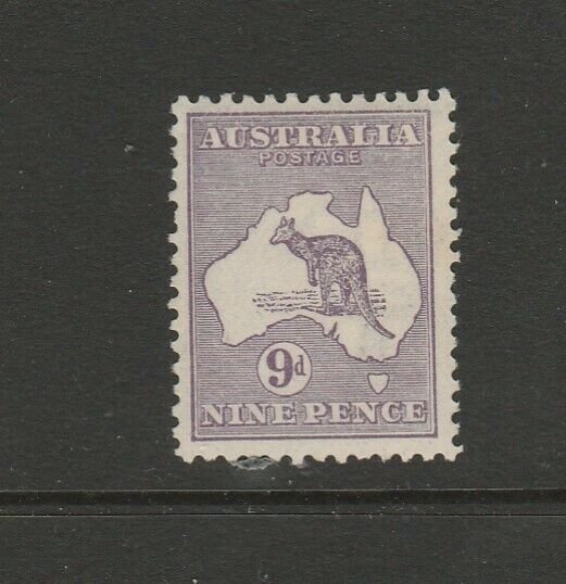 Australia 1915 9d Kangaroo, MM SG 27