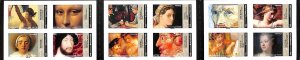 France 2022, Chefs d'Oeuvre de l'art 12v in booklet s-a, MNH