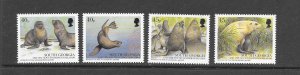 SOUTH GEORGIA #286-9  MARINE LIFE  MNH