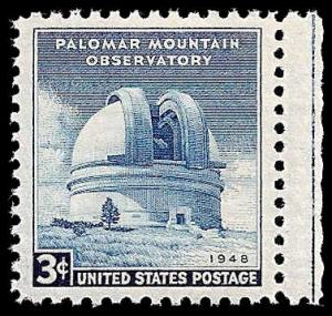 # 966 MINT NEVER HINGED PALOMAR MOUNTAIN OBSERVATORY TEMP