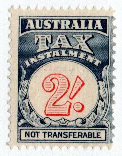 (I.B) Australia Revenue : Tax Instalment 2/-
