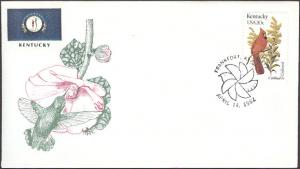 #1969 Kentucky Birds - Flowers Bittings FDC