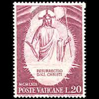 VATICAN 1969 - Scott# 467 Easter 20l LH