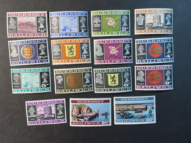 GUERNSEY # 41-55-MINT NEVER/HINGED--COMPLETE SET--1971