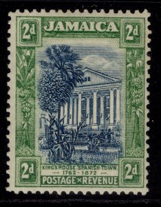 JAMAICA GV SG97, 2d indigo & green, M MINT.