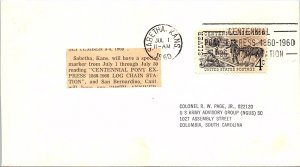 United States, Kansas, Slogan Cancel