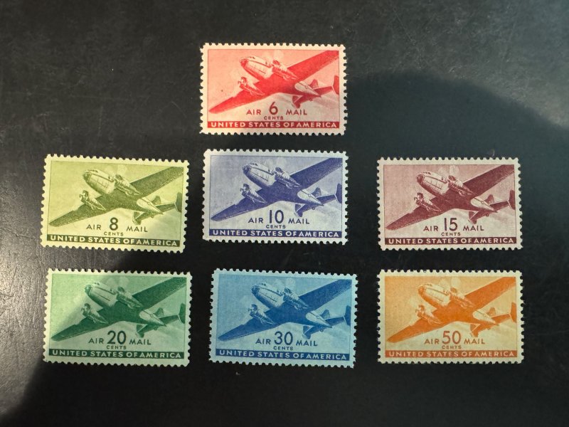 US C25-C31 MNH