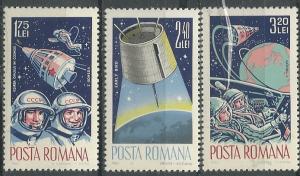 Romania  Scott # 1764 - 1766 - MNH 