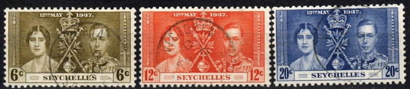 Seychelles #122-4   F-VF Used  (X1129)