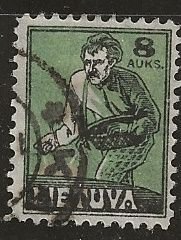 Lithuania ^ Scott # 101 - Used