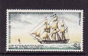 St Vincent-Sc#343-unused NH-HMS Blake-Ships-1972-