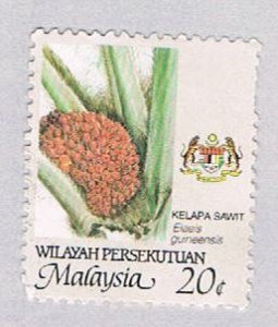 Malaysia Wilayah Persekutuan 6 Used Kalapa Sawit (BP24912)